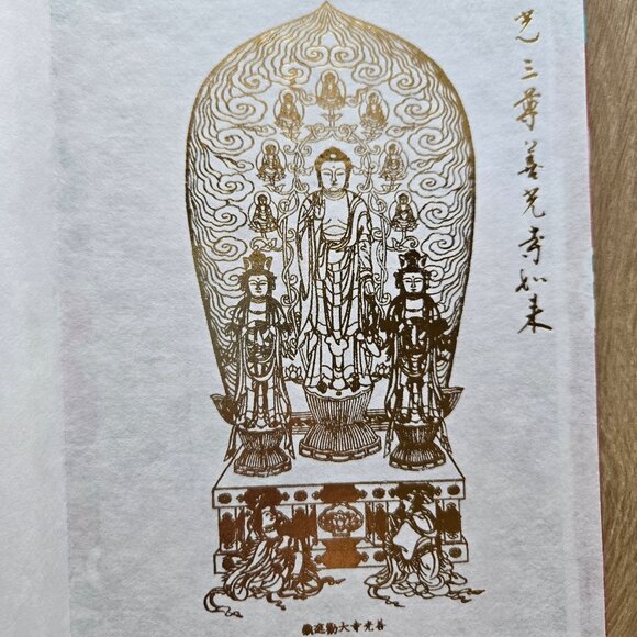 Goshuincho Zenkoji Temple Stamp book with Chihiro Koshi collab - New - Picture 7 of 7